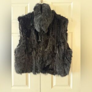 Elegant Black Faux Fur Teddy Jacket